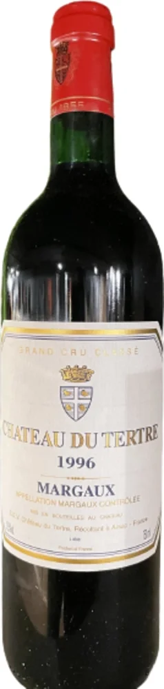 Wine Margaux 1996 Chateau du Tertre 0,75 l