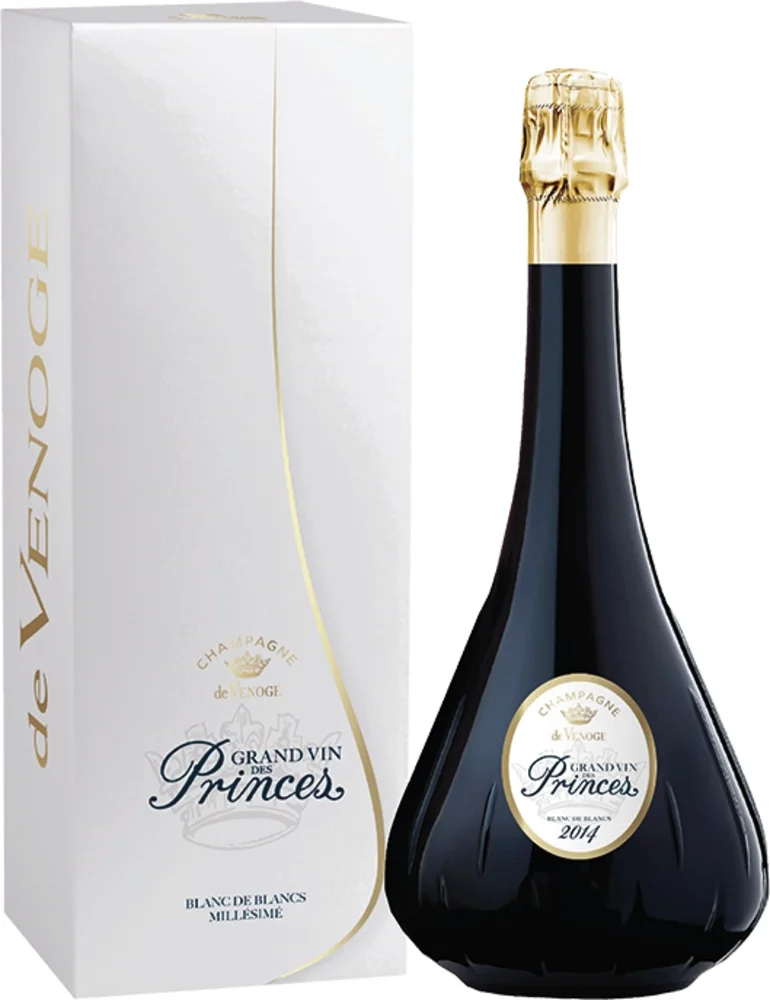 Champagne Princes Blanc de Blancs 2015 De Venoge + GB 0,75 l