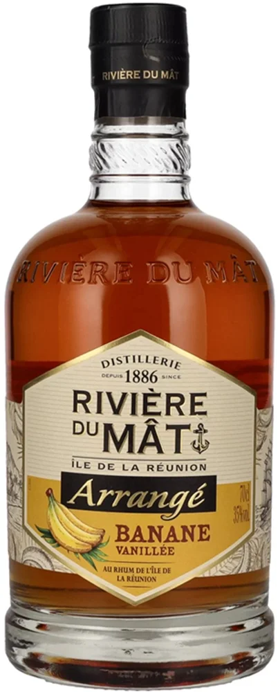 Liqueur Arrange Banane Vanillee Riviere du Mat 0,7 l