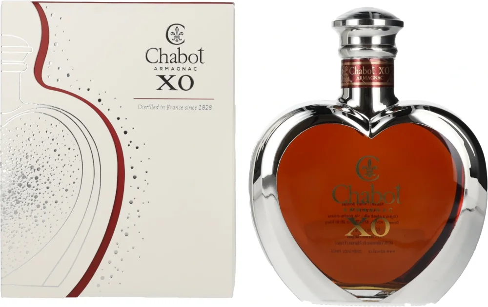 Armagnac Coeur Silver Edition XO Chabot + GB 0,5 l