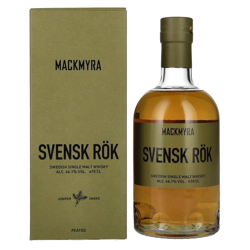 Viski Mackmyra Svensk Rök Swedish Single Malt Whisky + GB 0,7 l