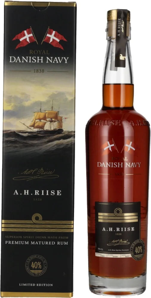 Rum Danish Navy A.H. Riise + GB 0,7 l