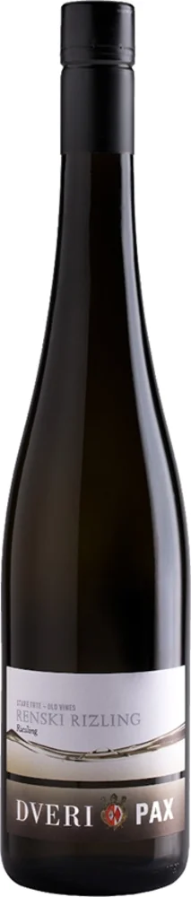 Wine Rhine Riesling stare trte 2015 Dveri-Pax 0,75 l