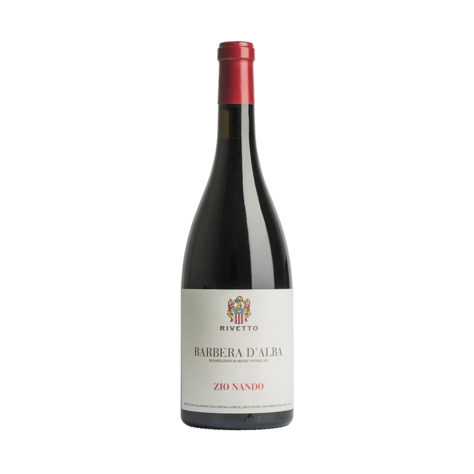 Wine Barbera D'Alba Zio Nando 2015 Rivetto + WB 1,5 l