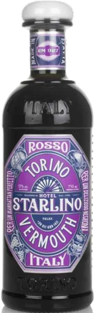 Liker Aperitivo Rosso Vermouth Torino Hotel Starlino 0,75 l