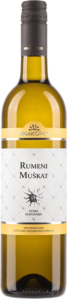 Vino Žuti muškat Vinakoper 0,75 l