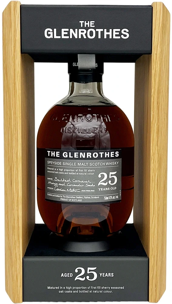 Scotch whisky The Glenrothes 25 YO + GB 0,7 l