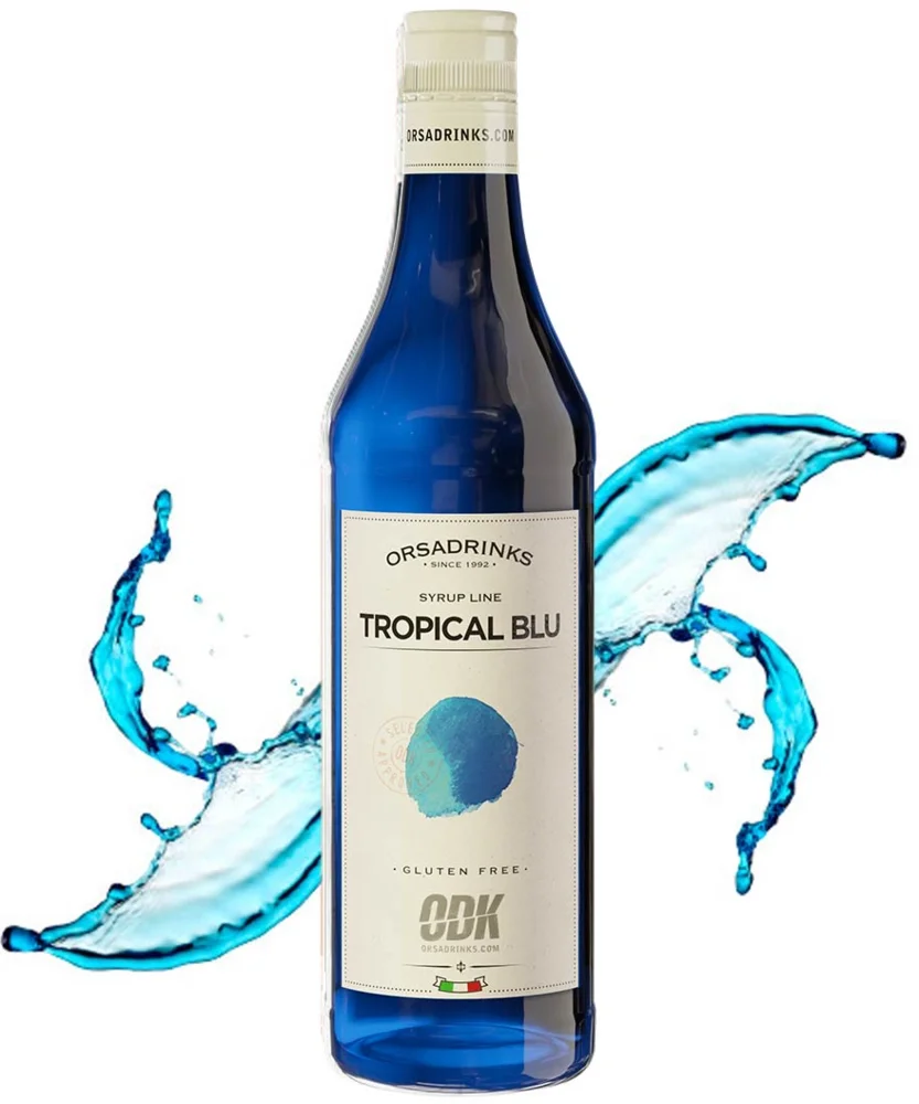 Syrup tropical blu Orsadrinks 0,75 l