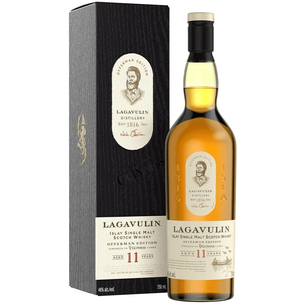 Scotch whisky Lagavulin 11 Years Old Single Malt + GB 0,7 l