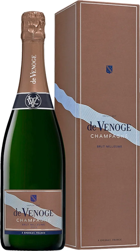 Champagne Cordon Bleu Millesime 2000 De Venoge + GB 0,75 l