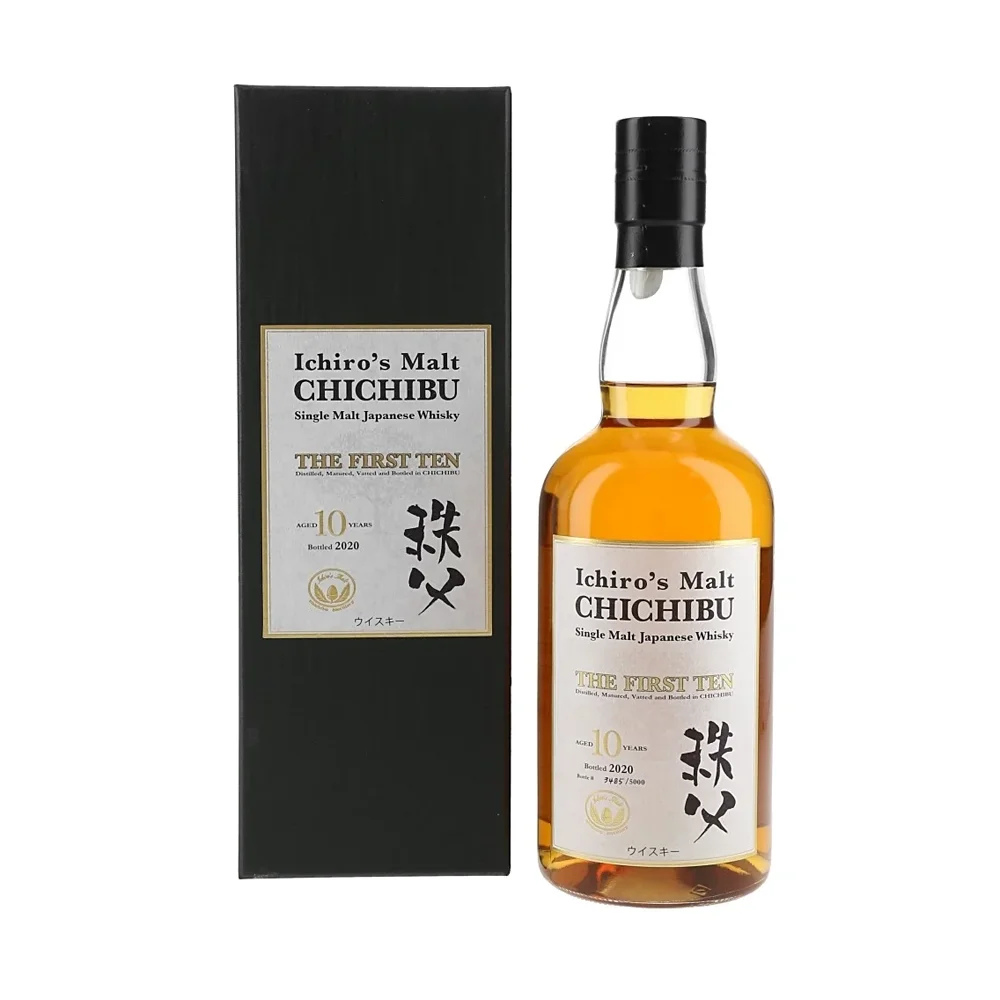 Japanski viski Ichiro's Malt Chichibu The First Ten 2020 + GB 0,7 l