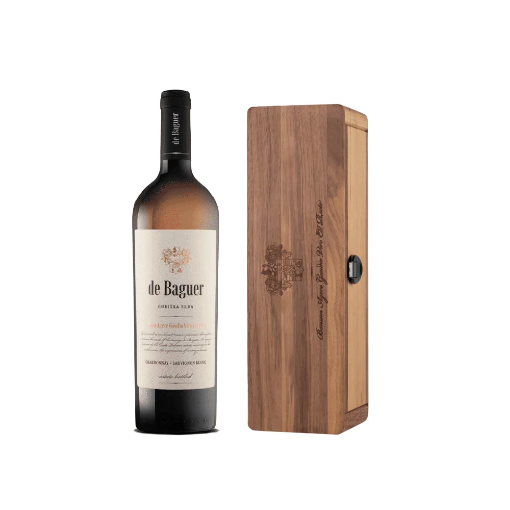 Wine Chardonnay - Sauvignon Blanc de Baguer Klet Brda 0,75 l + WB