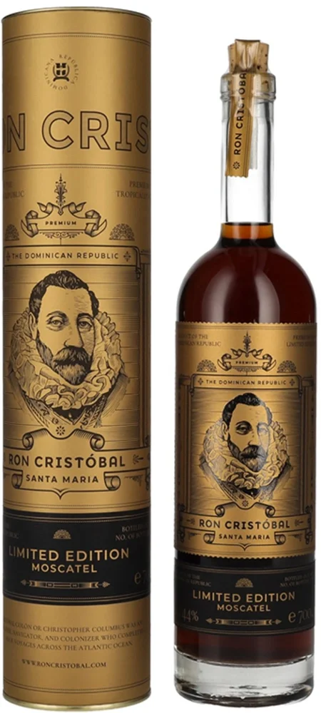 Rum Ron Cristobal Moscatel Limited 2007 + GB 0,7 l