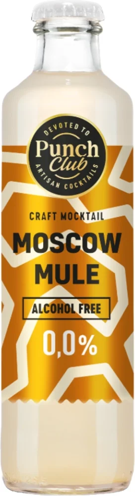 Cocktail Bezalkoholni Moscow Mule 0.0% Punch Club 0,25 l