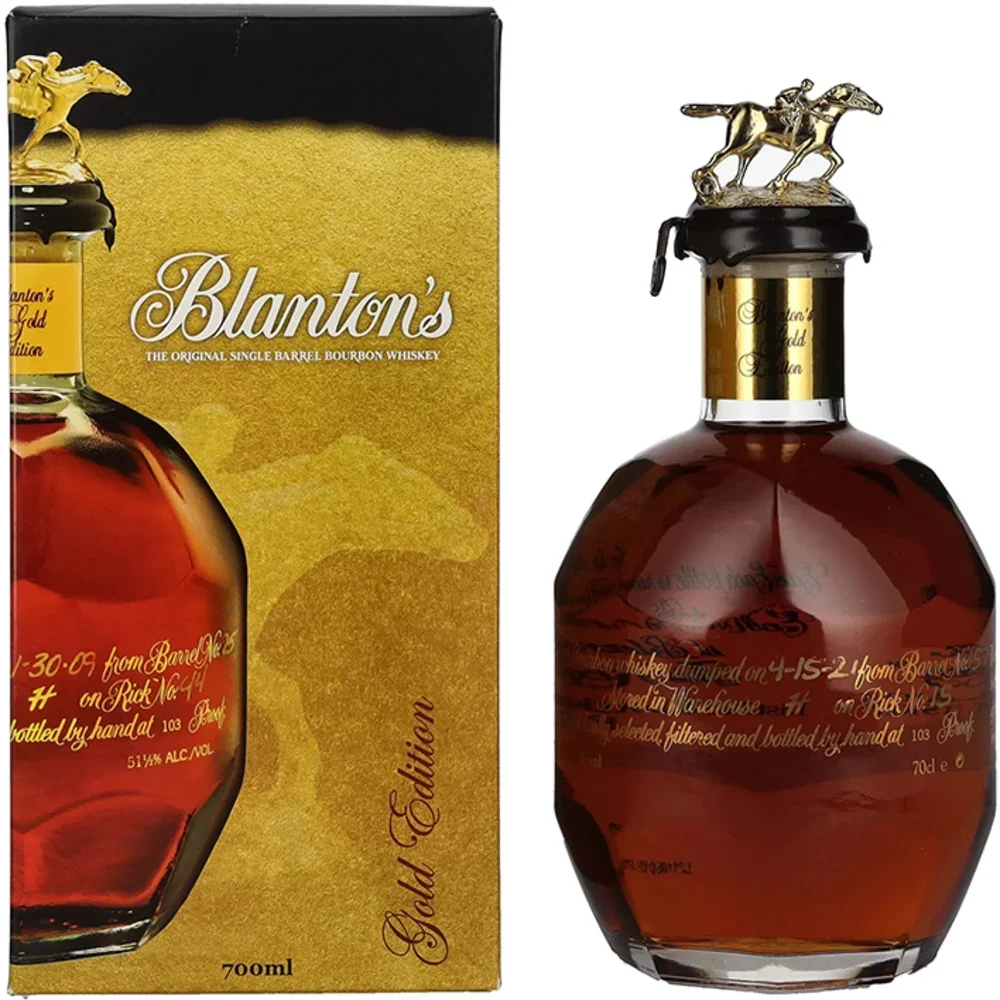Američki viski Blanton's The original single barrel Gold edition + GB 0,7 l
