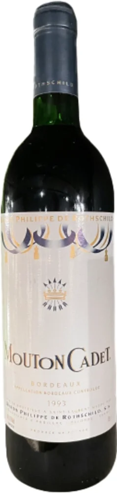 Wine Pauillac 1937 B.P.de Rothschild Mouton Cadet 0,75 l