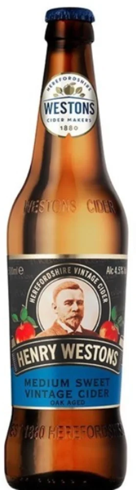 Cider Henry Westons Medium Sweet STK 0,5 l