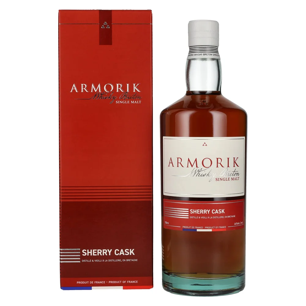 Viski Armorik Sherry Cask Single Malt + GB 0,7 l