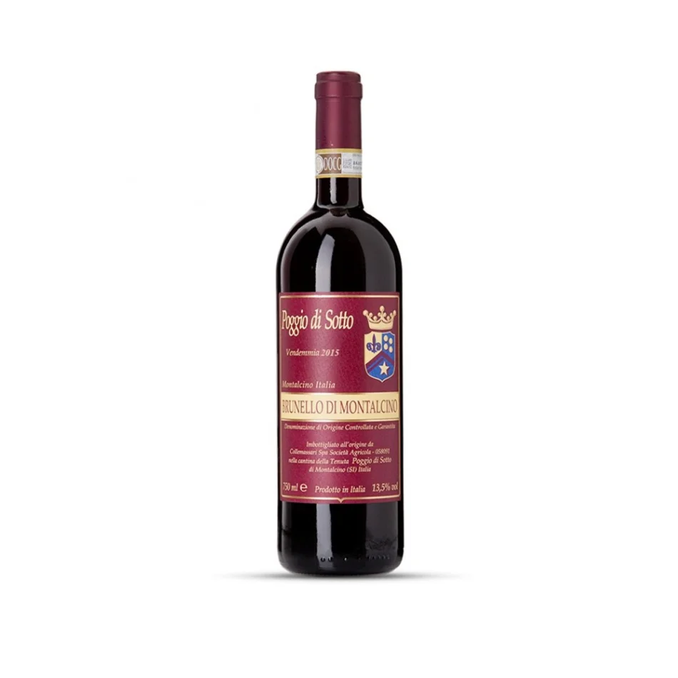 Wine Brunello di Montalcino 2015 Poggio di Sotto 0,75 l