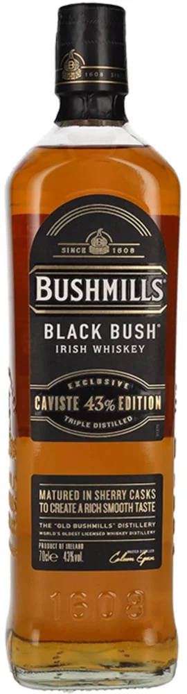Irish whiskey Black Bush Caviste Edition Bushmills 0,7 l