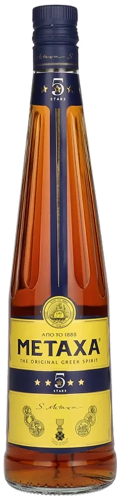 Brandy Metaxa 5 Stars GB + 2 glasses 0,7 l
