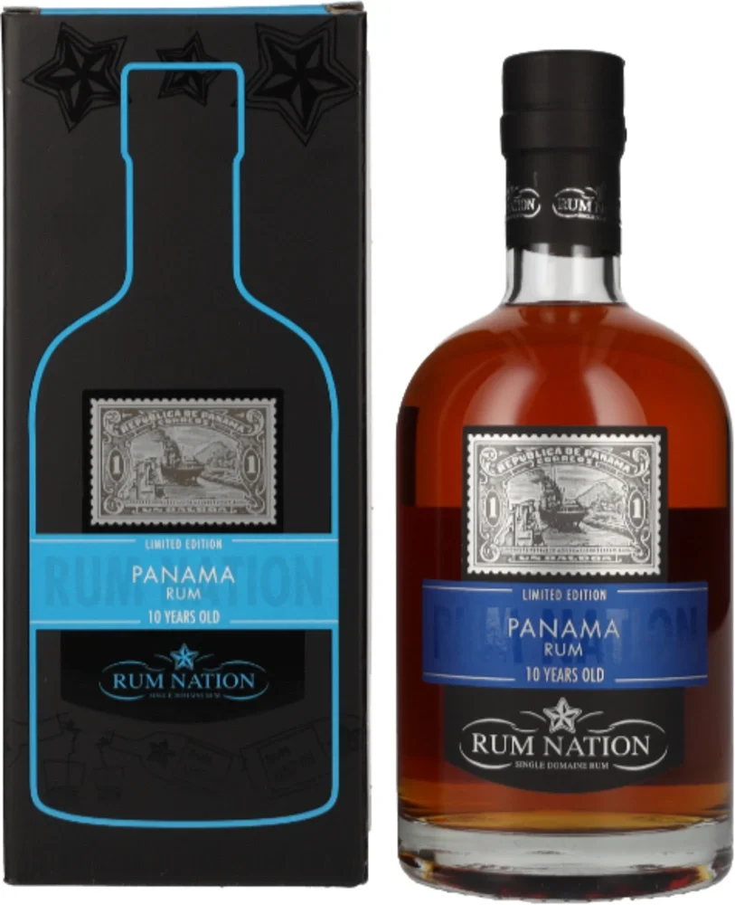 Rum Panama 10yo Rum Nation + GB 0,7 l