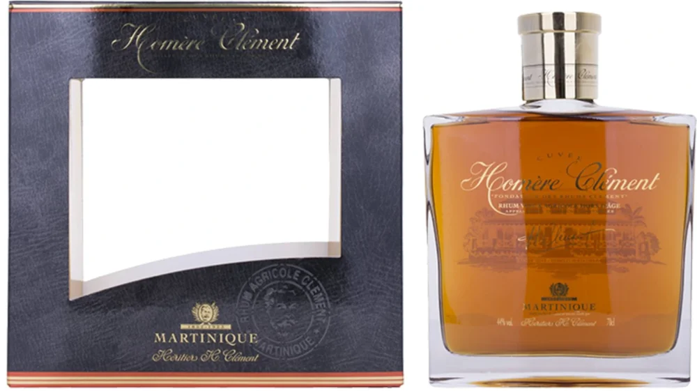 Rum Cuvee Vieux Agricole Hors Homere Clement + GB 0,7 l