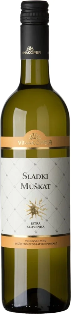 Vino slatki muškat Vinakoper 0,75 l