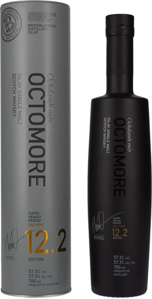 Škotski viski Octomore EDITION: 12.2 Super-Heavily Peated 2016 + GB 0,7 l