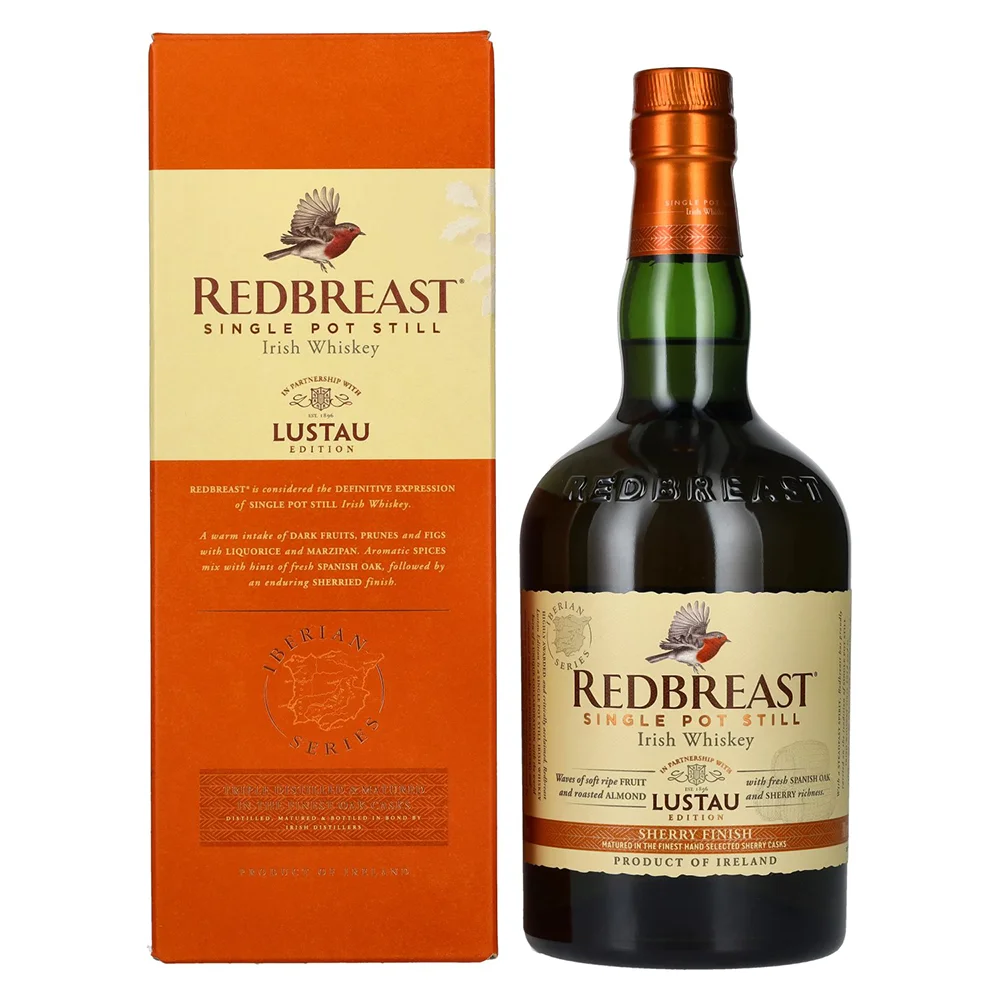 Irish Whisky Redbreast Single Pot Still LUSTAU EDITION Sherry Finish + GB 0,7 l