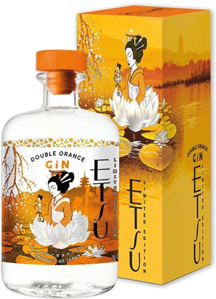 Gin Double Orange Limited Etsu + GB 0,7 l