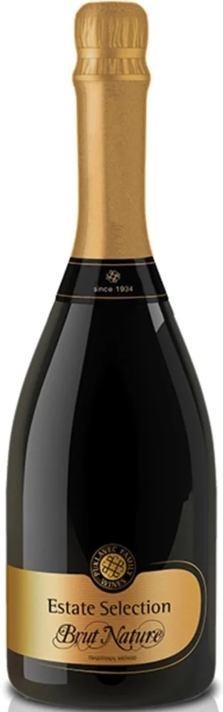 Sparkling wine Brut Nature Traditional Method Estate Selection Puklavec family Wines 0,75 l