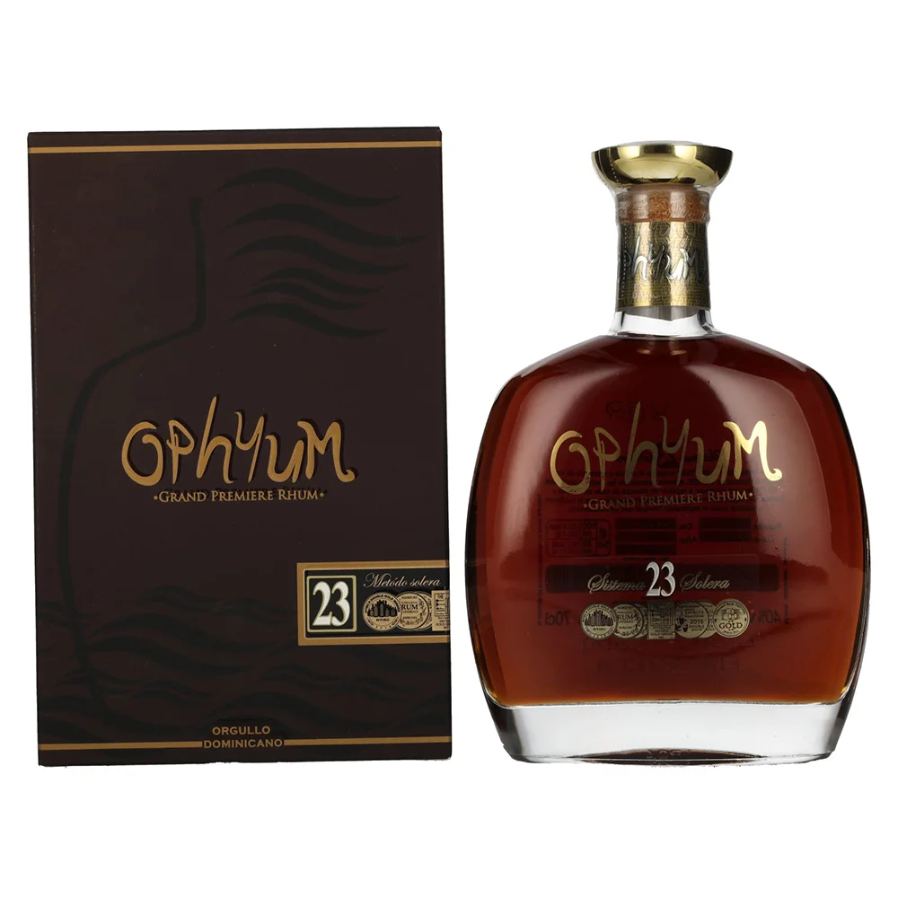 Rum 23 Anos Solera Ophyum + GB 0,7 l