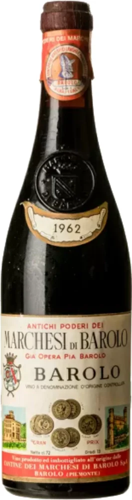Vino Barolo 1962 Marchesi di Barolo 0,75 l