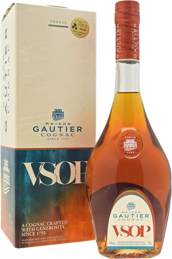 Konjak Gautier VSOP + GB 0,7 l