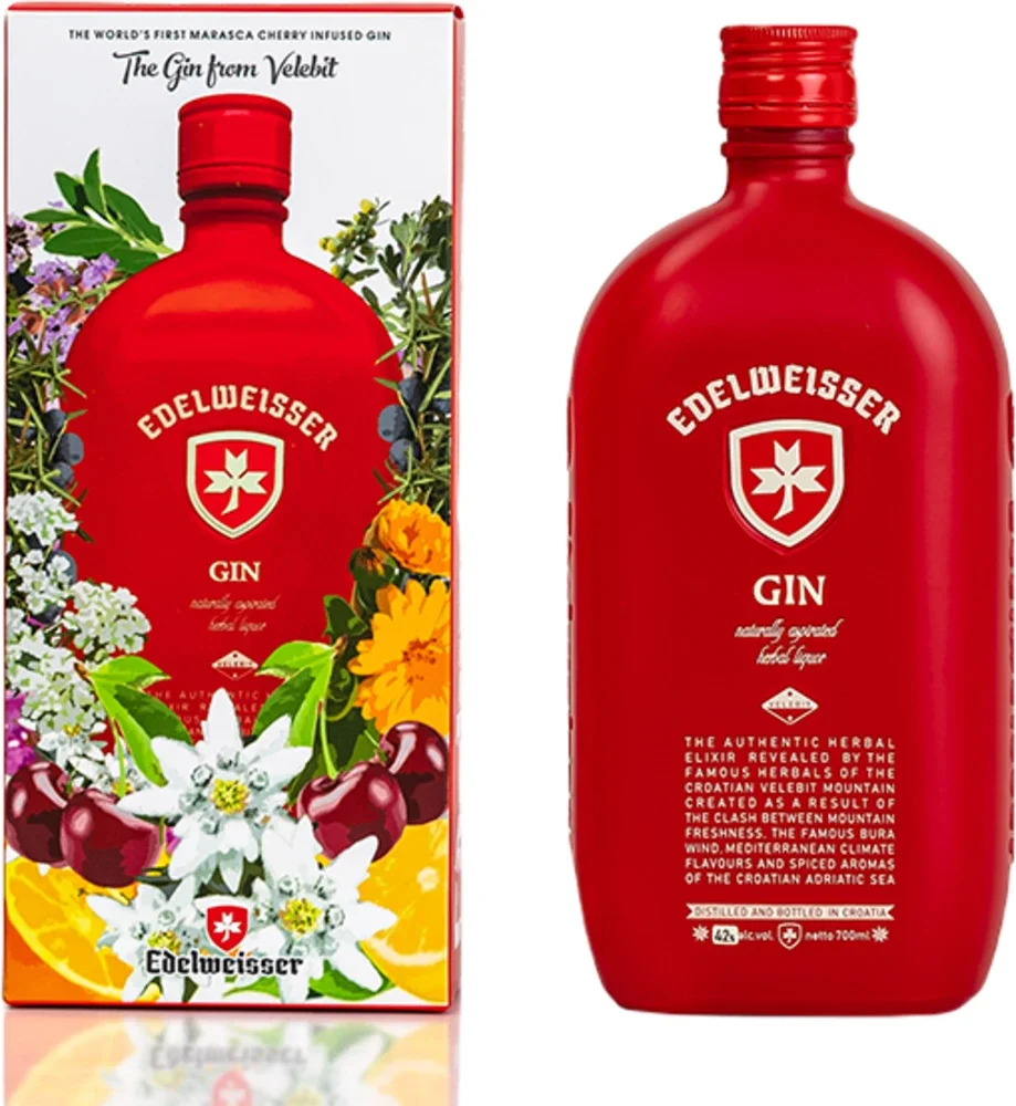 Gin Marasca Infused Edelweisser + GB 0,7 l