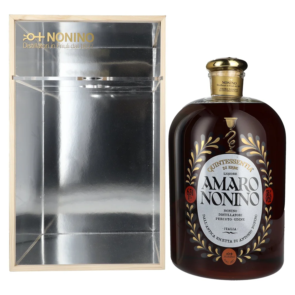 Grappa Amaro Nonino Quintessentia Di Erbe + WB 6,3 l