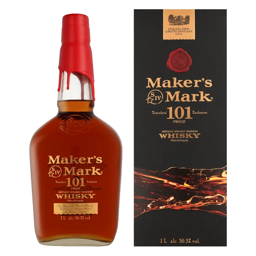 Američki viski Maker's Mark 101 Bourbon + GB 1 l