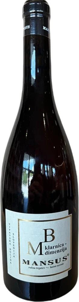 Vino Dimenzija Klarnica 2018 Mansus 0,75 l