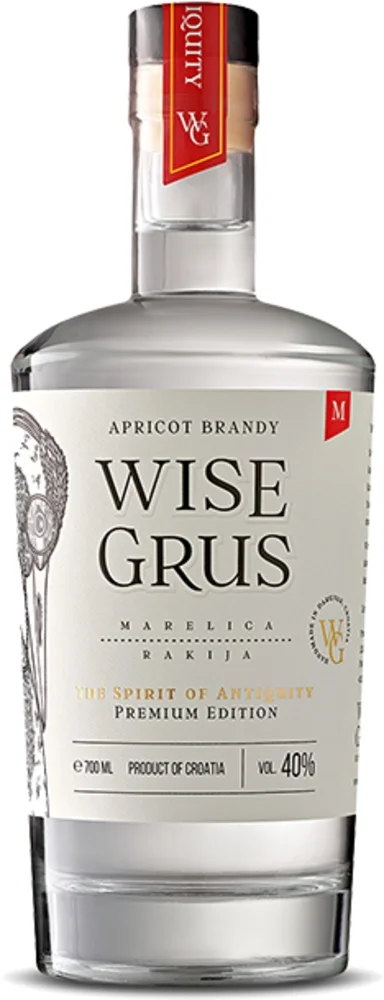 Apricot brandy rakija Wise Grus 0,7 l