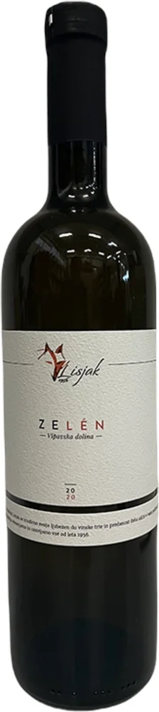 Vino Zelen 2021 Lisjak 1956 0,75 l