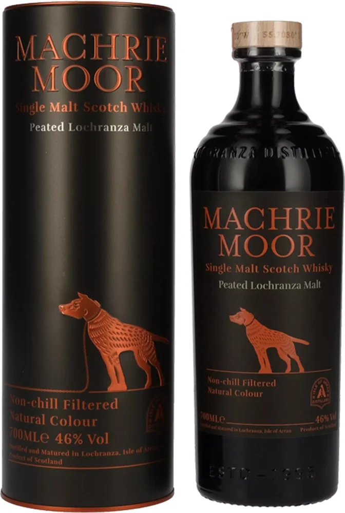 Scotch whisky Arran MACHRIE MOOR Lochranza Malt + GB 0,7 l