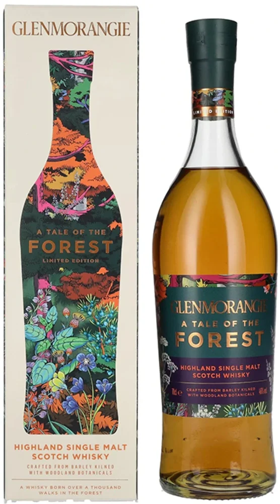 Škotski viski Glenmorangie A TALE OF THE FOREST Highland Single Malt Limited Edition + GB 0,7 l