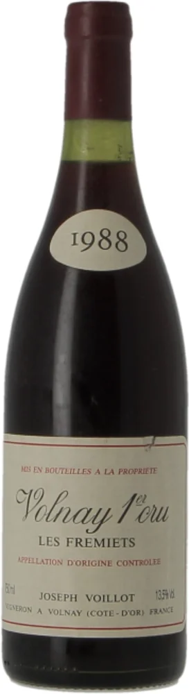 Wine 1Er Cru Les Fremiets 1988 Gilbert Caillet Volnay 0,75 l