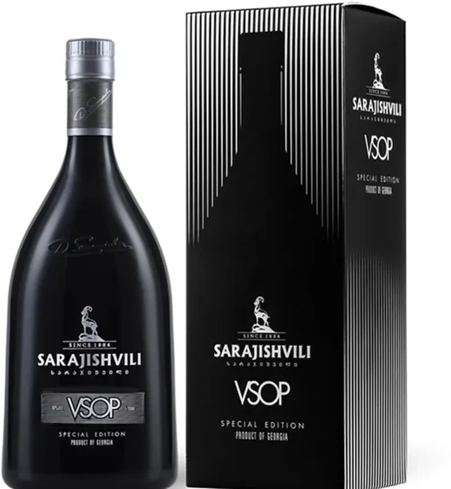 Brandy Sarajishvili VSOP Black + GB 0,7 l