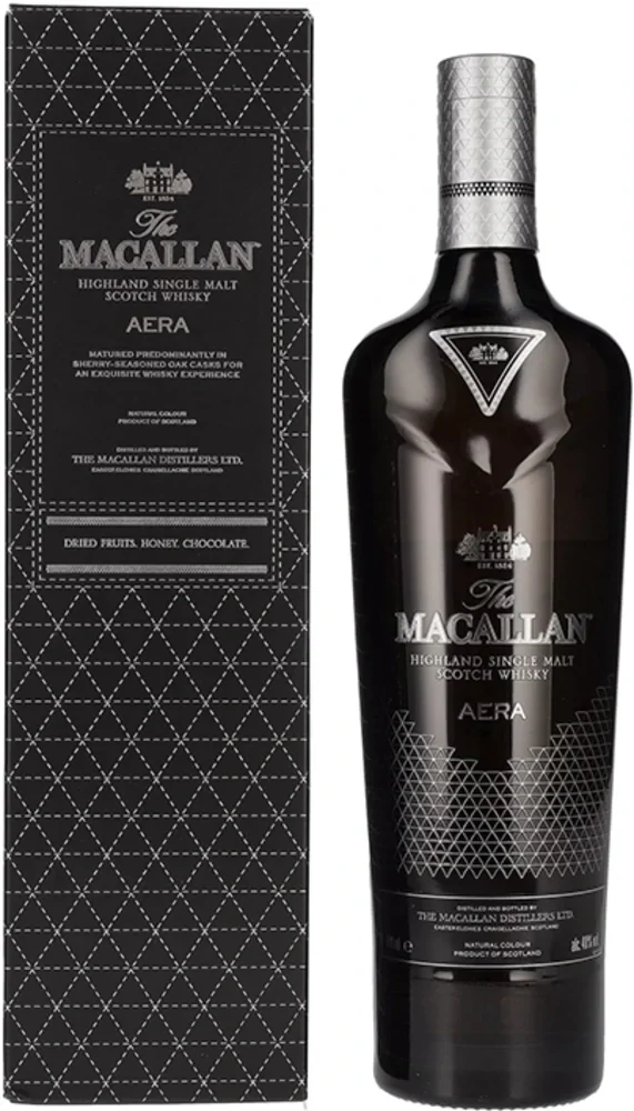 Scotch whisky Macallan AERA Highland Single malt + GB 0,7 l