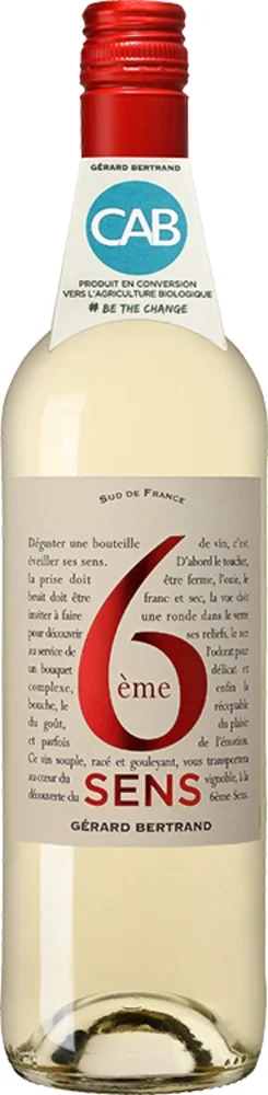 Vino 6eme Sens White Gerard Bertrand 0,75 l