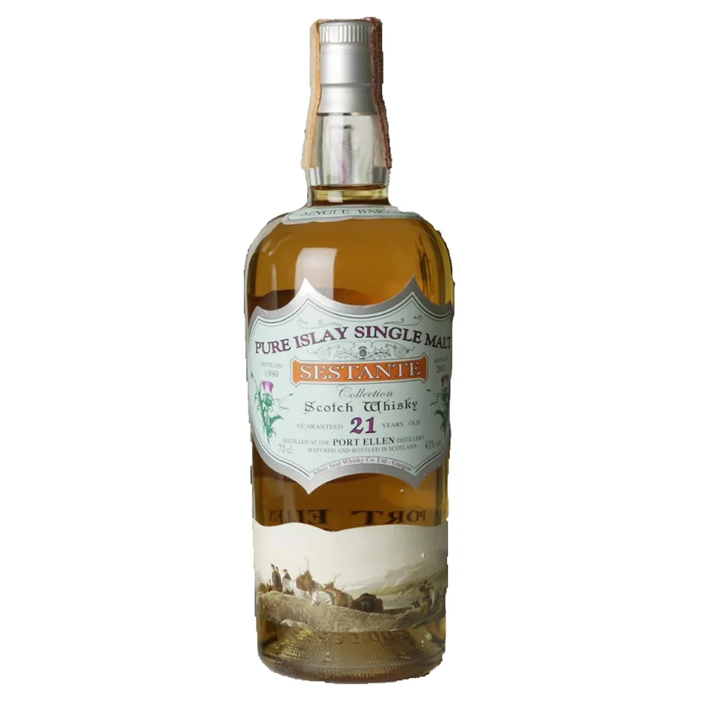 Škotski viski Port Ellen 21 Year Old 1980 Silver Seal (Sestante Collection) 0,7 l