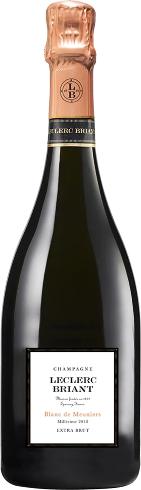 Champagne Millesime Blanc de Meuniers Premier Cru BIO 2018 Leclerc Briant 0,75 l