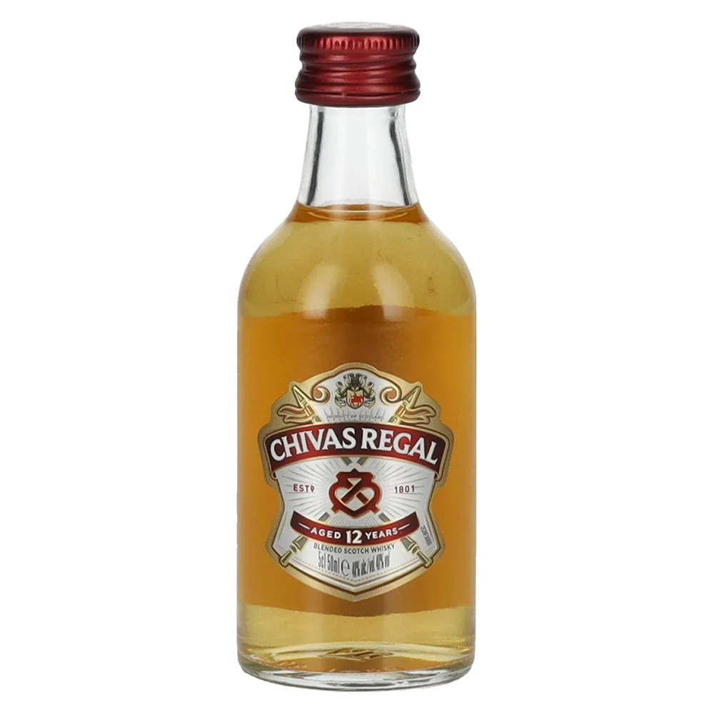 Scotch whisky Chivas Regal 12 years miniature 0,05 l